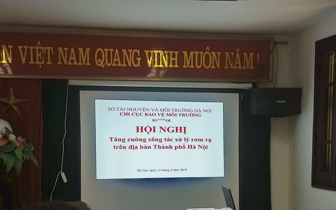 Hội Nghị “Tăng cường công tác xử lý rơm rạ trên địa bàn TP Hà Nội”