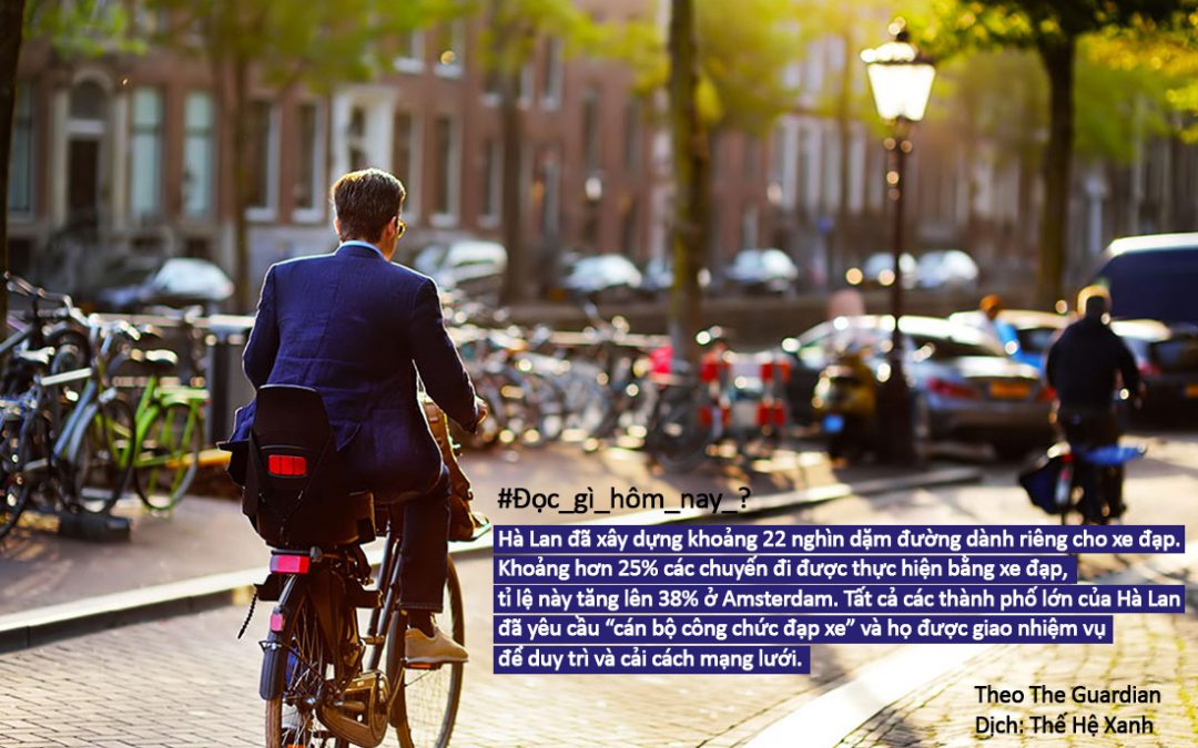 Amsterdam đã trở thành thủ phủ của xe đạp như thế nào?