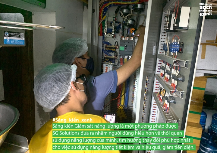 [Sáng kiến xanh] SG Solutions và giải pháp giám sát năng lượng