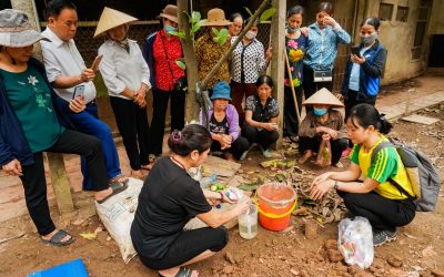 [26/4/2021] Thôn Giao Tác bắt tay vào xử lý rác hữu cơ