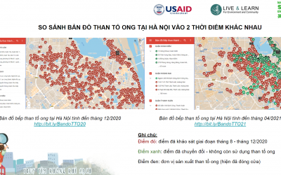 Toàn thành phố Hà Nội giảm 99,17 % số bếp than tổ ong trong sinh hoạt và kinh doanh dịch vụ