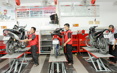 Hà Nội kiểm tra khí thải xe máy miễn phí